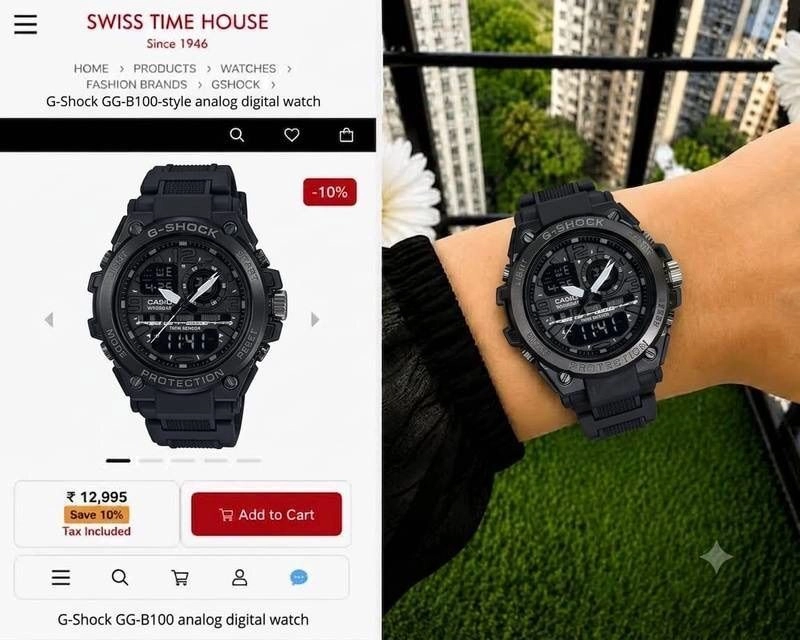 G Shock Digital Sports Stopwatch 2