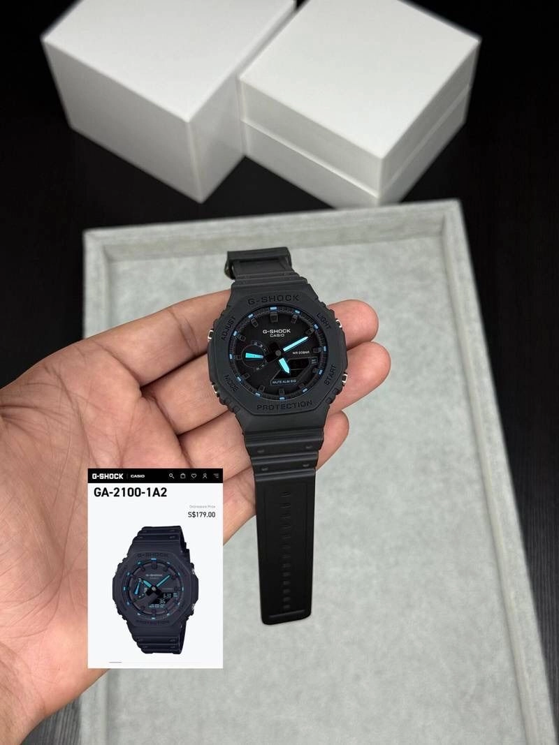 G Shock GA-2100-1A2 Analog-Digital 2