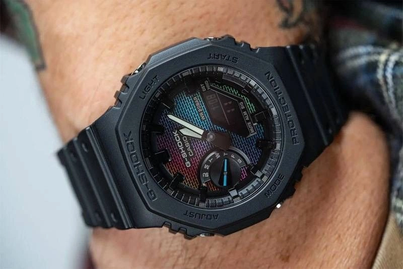 G Shock GA-2100RW-1A Rainbow Edition 1
