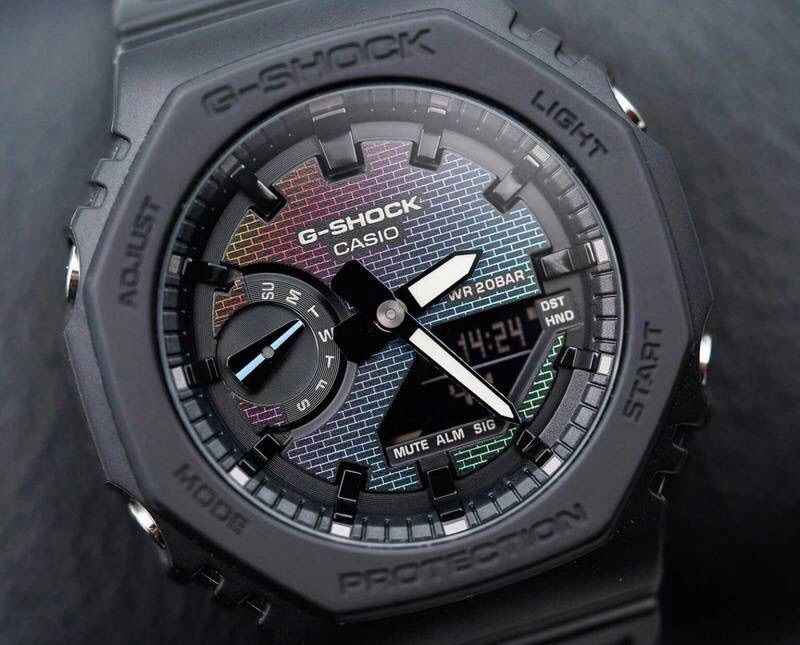 G Shock GA-2100RW-1A Rainbow Edition 3