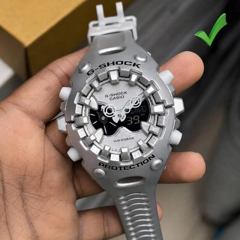 G Shock GA-V01-9A Silver Edition 1