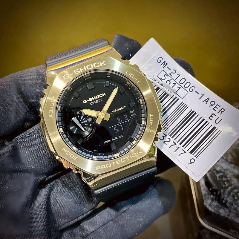 G Shock GM-2100 Gold Metal Edition 1
