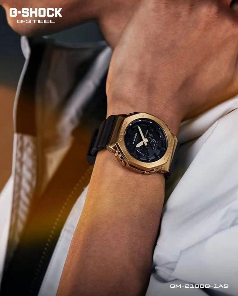G Shock GM-2100 Gold Metal Edition 2