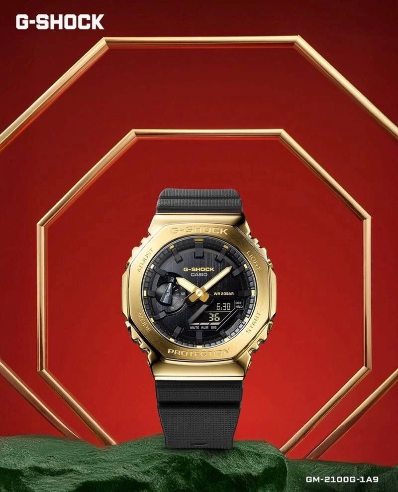 G Shock GM-2100 Gold Metal Edition 3