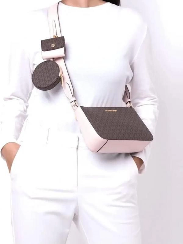 Michael kor Jet Set Charm Small Logo Pochette Bag ( Box Dust Bag) 6743 1