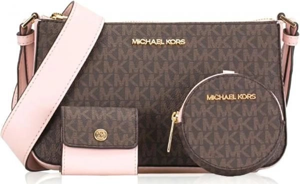 Michael kor Jet Set Charm Small Logo Pochette Bag ( Box Dust Bag) 6743 3