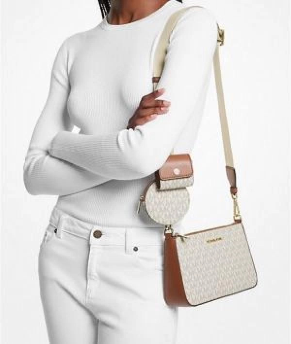 Michael kor Jet Set Charm Small Logo Pochette Bag ( Box Dust Bag) 6742 1