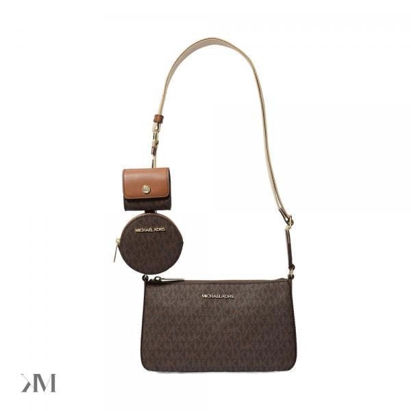 Michael kor Jet Set Charm Small Logo Pochette Bag ( Box Dust Bag) 6741 1