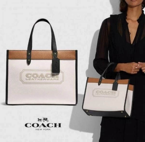Coacch field tote 30 with pouch with small wallet & ogbox dustbag etc 1