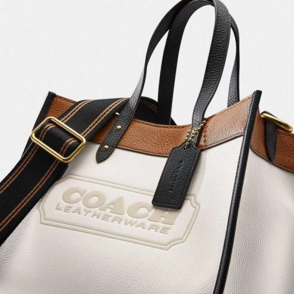 Coacch field tote 30 with pouch with small wallet & ogbox dustbag etc 4