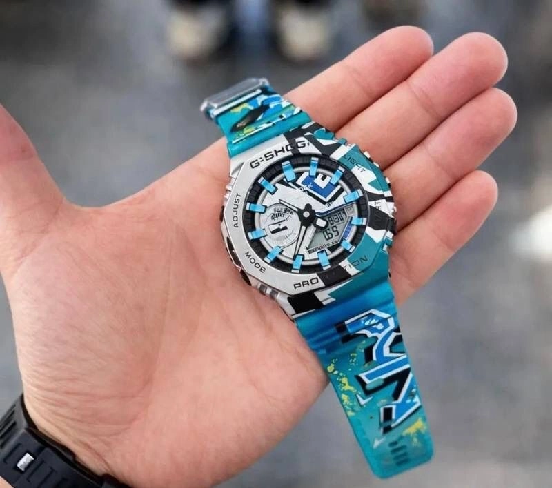 G Shock GM-2100-1A Black Metal Edition 1
