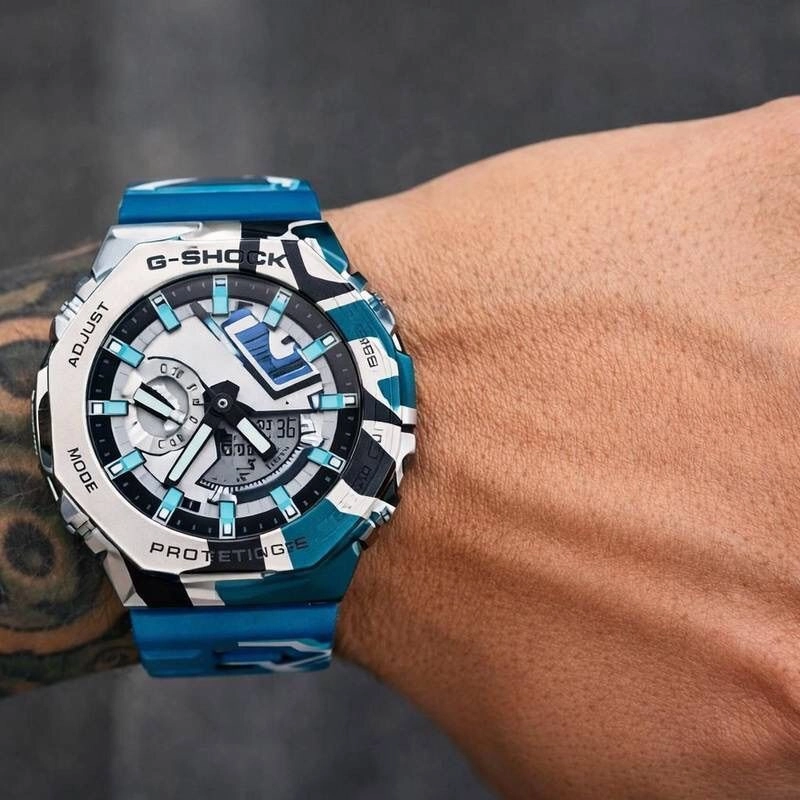 G Shock GM-2100-1A Black Metal Edition 2
