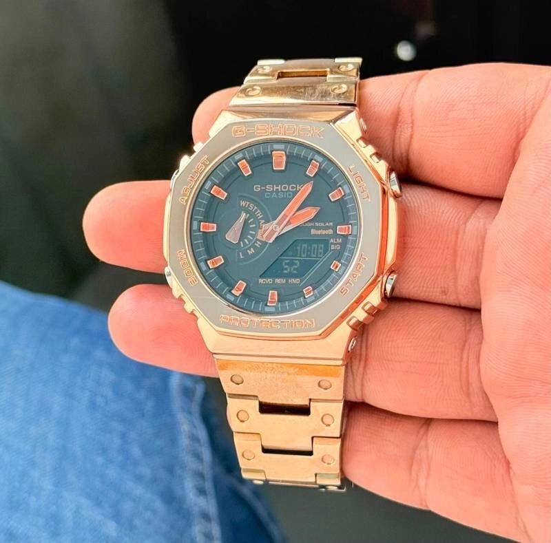 G Shock GM-B2100D Auto-Light Edition Golden 1