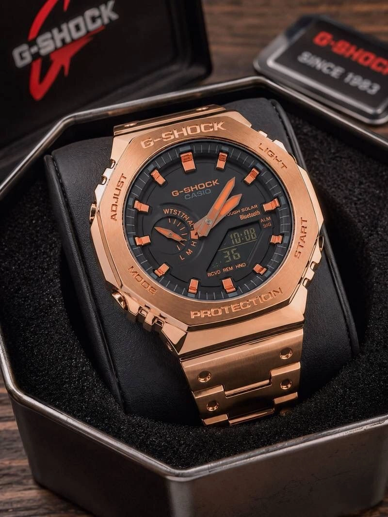 G Shock GM-B2100D Auto-Light Edition Golden 4