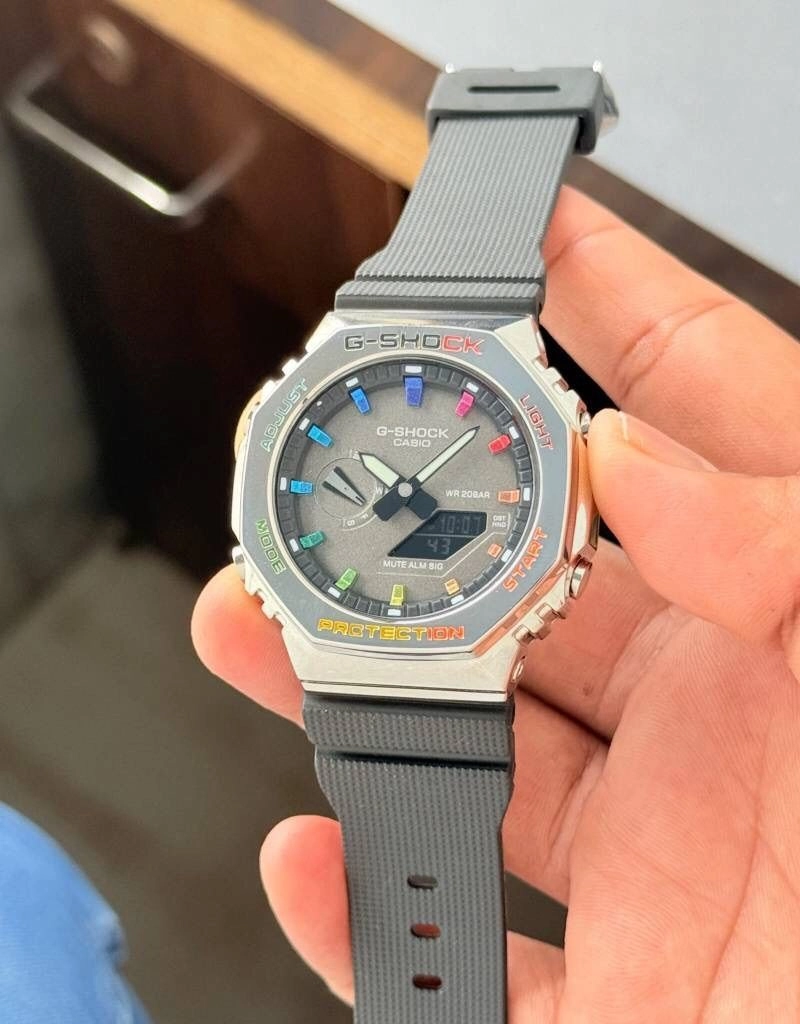 G Shock GM2100 Bold Rainbow Edition 2