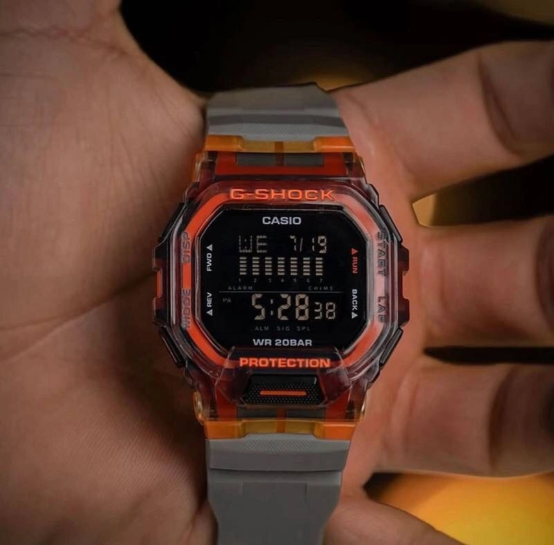 G Shock Grey Digital Edition 1