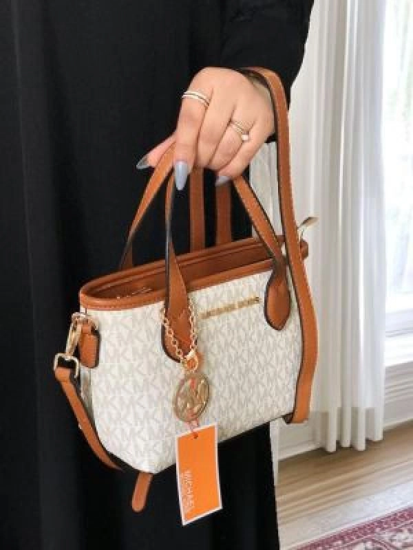 Michael Kor MK Signature Crossbody Tote with box 5065 3
