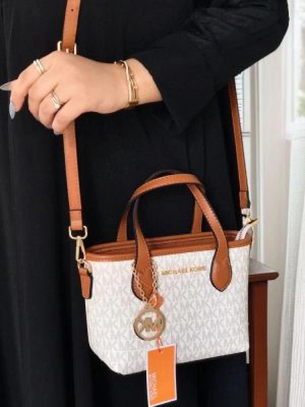Michael Kor MK Signature Crossbody Tote with box 5065 6