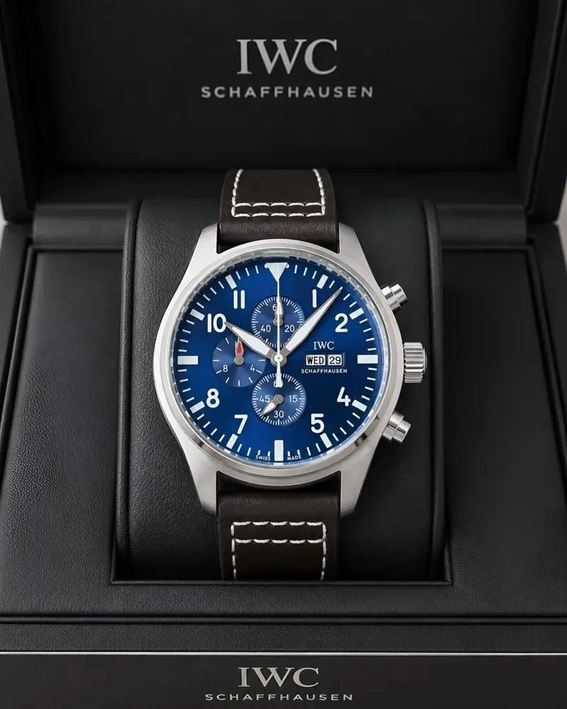 IWC Pilot Chronograph Blue Edition 1