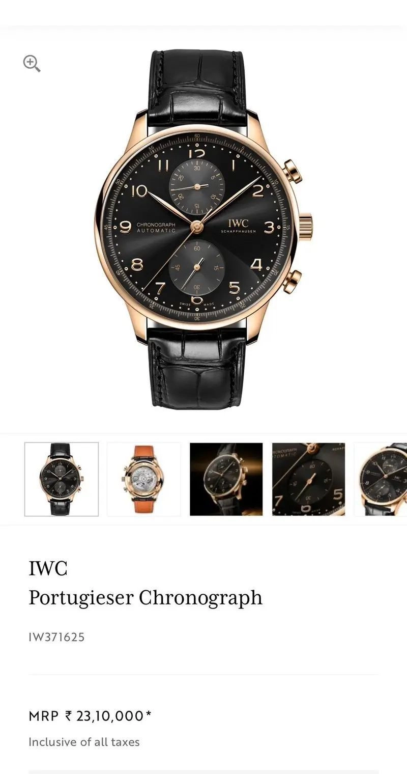 IWC Portugieser Chronograph IW371625 2