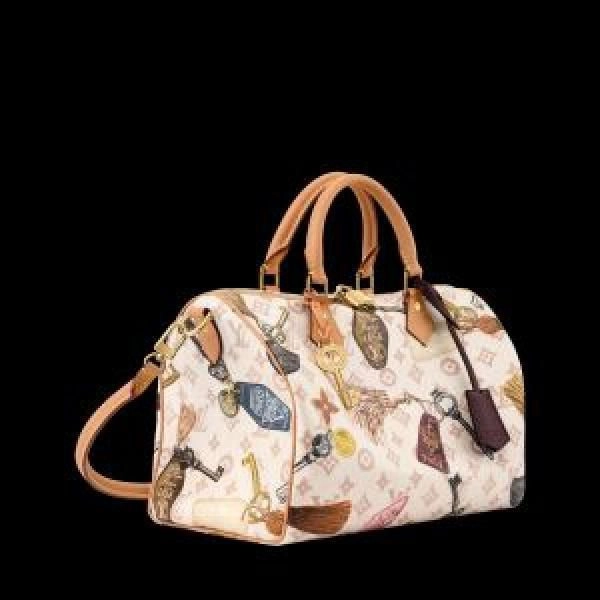 Loui Vuitton lv Speedy Soft 30 Lucky with brand packing 6536 2