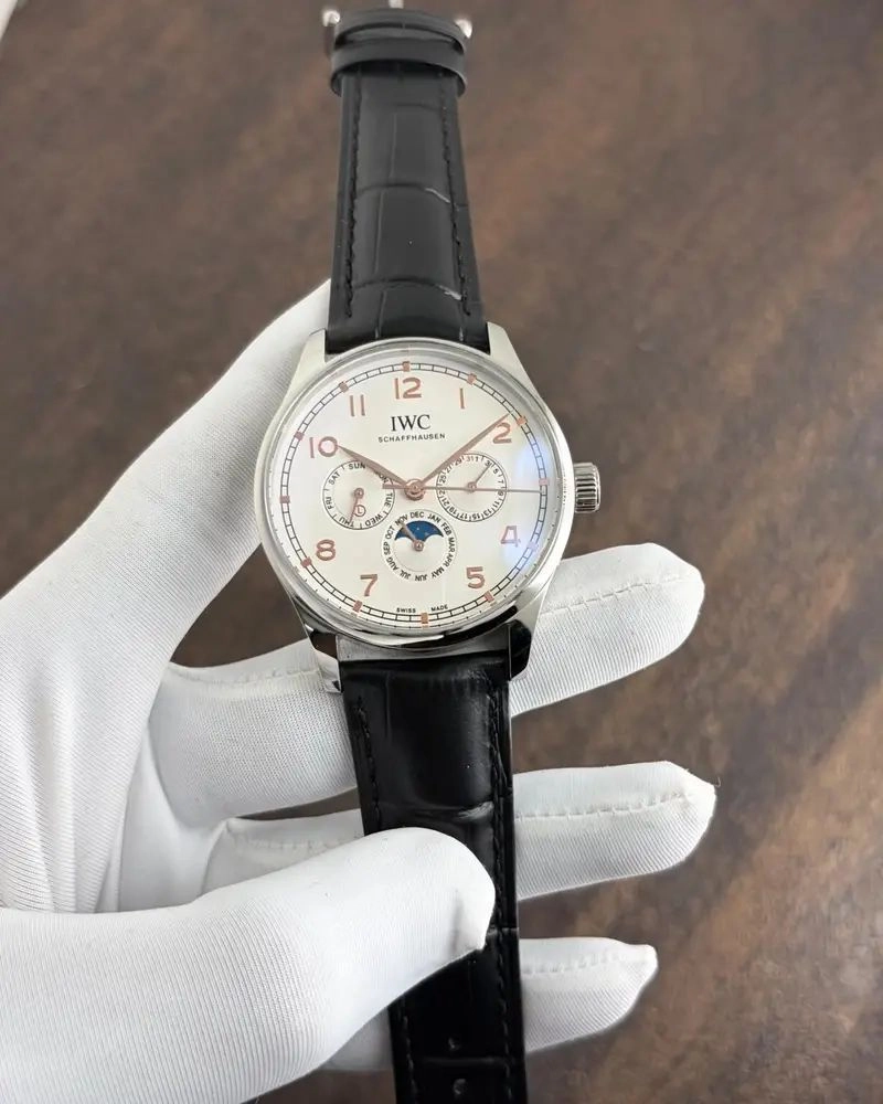 IWC Portugieser Chronograph White Dial 1