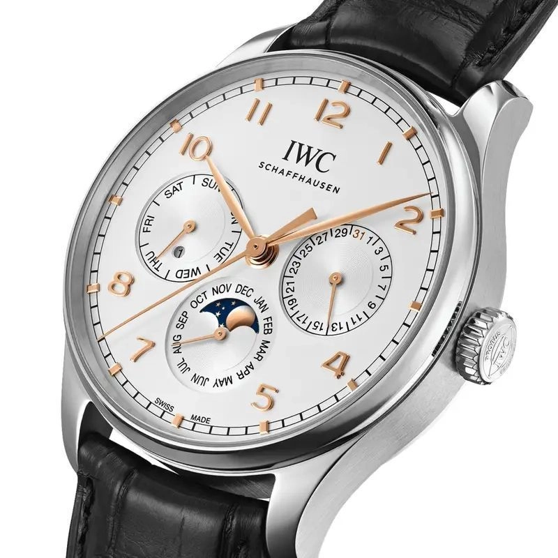 IWC Portugieser Chronograph White Dial 4