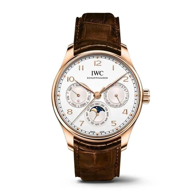 IWC Portugieser Perpetual White Dial Calendar 1
