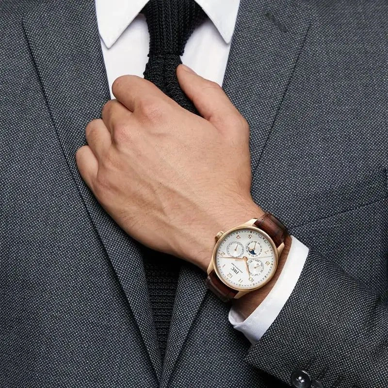 IWC Portugieser Perpetual White Dial Calendar 2