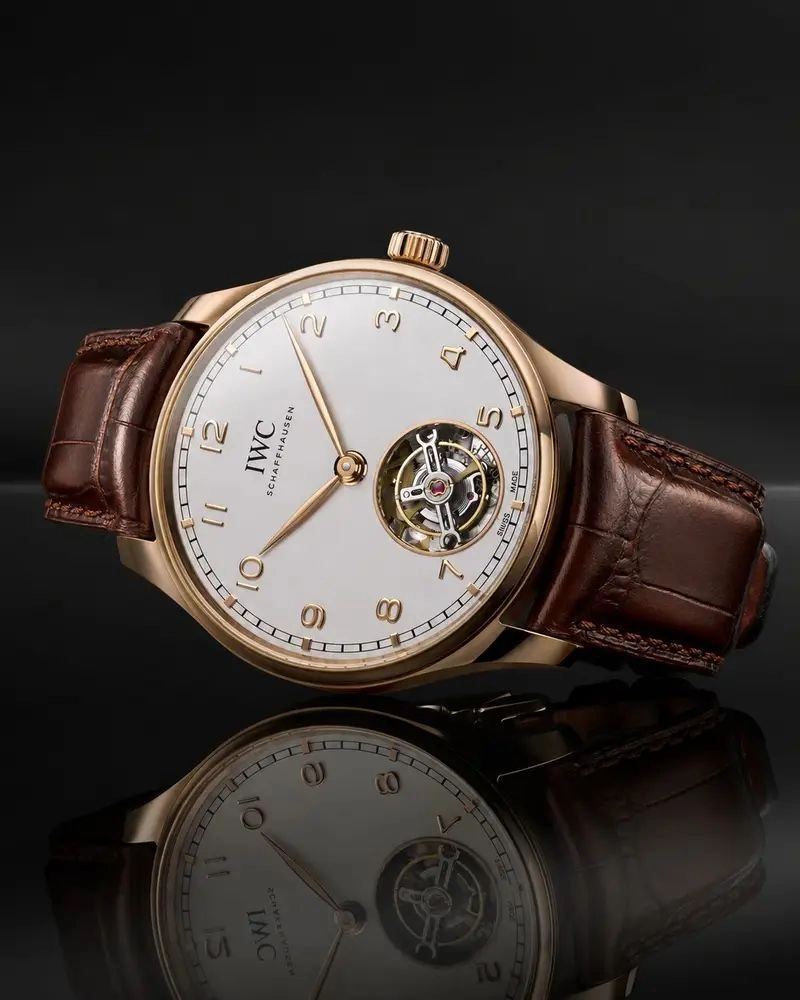 IWC Portugieser Tourbillon IW545801 White Dial 3