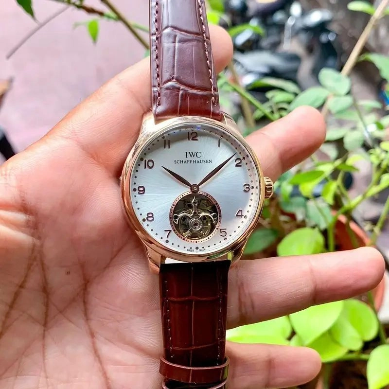 IWC Portugieser Tourbillon IW545801 White Dial 4