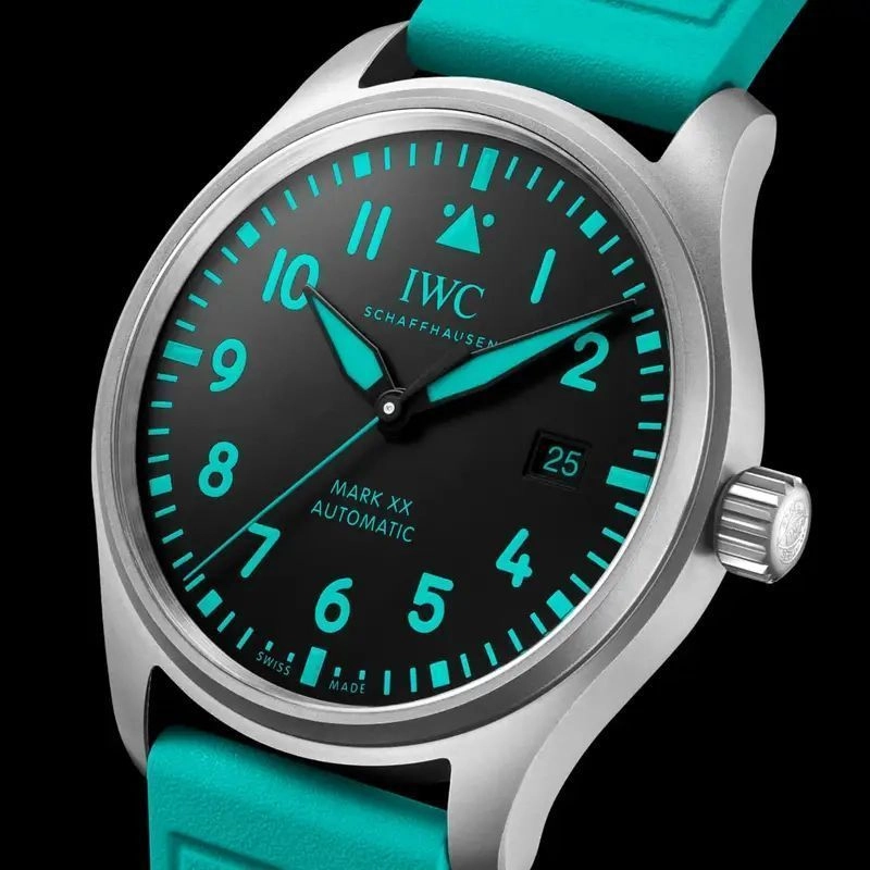 IWC Schaffhausen Automatic Blue 2