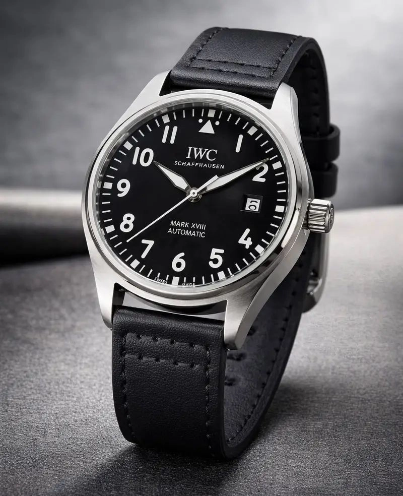 IWC Schaffhausen Pilot’s Automatic Black 1