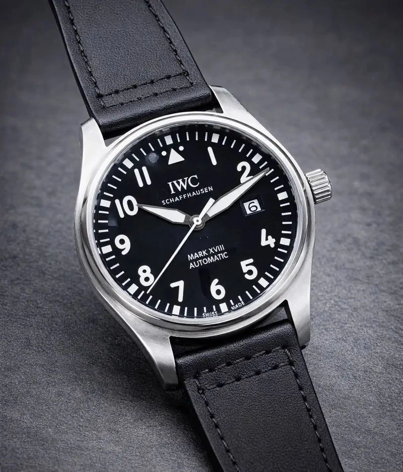IWC Schaffhausen Pilot’s Automatic Black 2