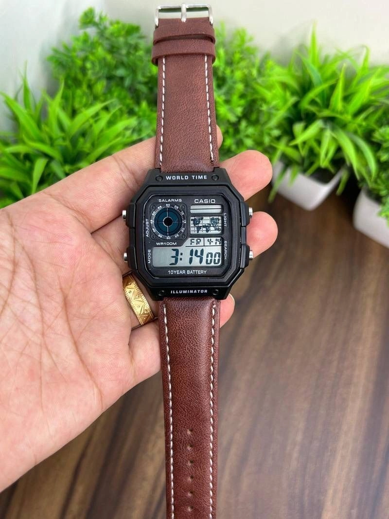 Casio AE-1200 Vintage Digital Day-Date Display 1