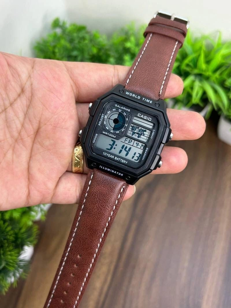 Casio AE-1200 Vintage Digital Day-Date Display 4