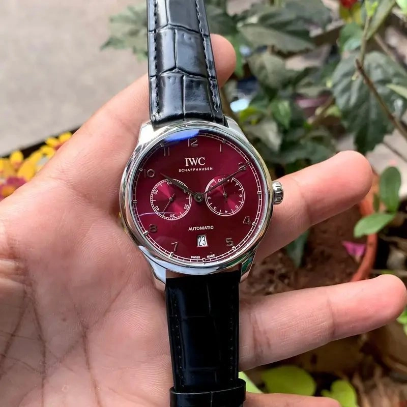 IWC Schaffhausen Portugieser Red Dial 1