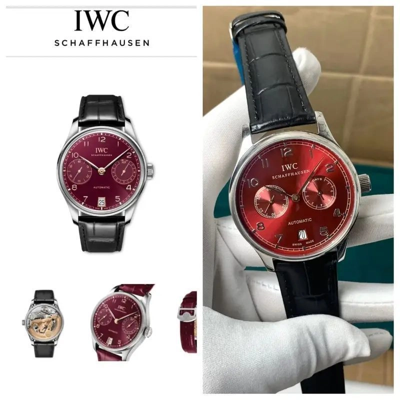 IWC Schaffhausen Portugieser Red Dial 2