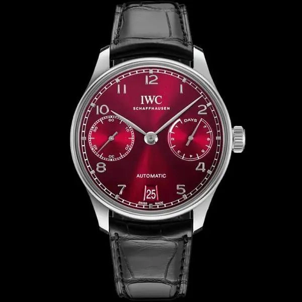 IWC Schaffhausen Portugieser Red Dial 3
