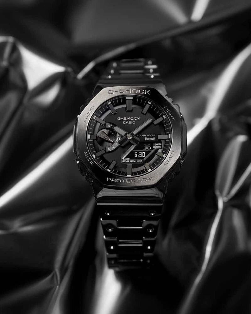 Casio G-Shock Black Analog-Digital Watch GM-B2100BD-1ADR 4
