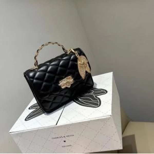 Charle_&_keith_hobo_bag_with_og_box_(black)_5734 2