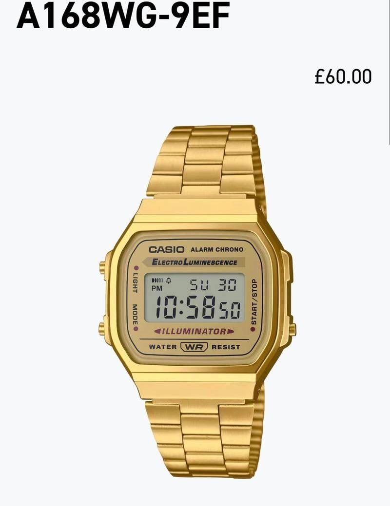 Casio Golden Digital Series 3