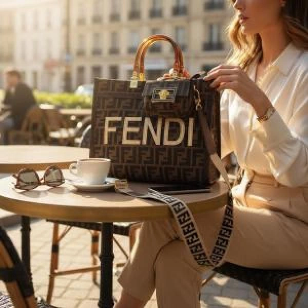 fend_roma_plain_ladies_trendy_leather_handbag_(6072)-35-cm-big-size 2