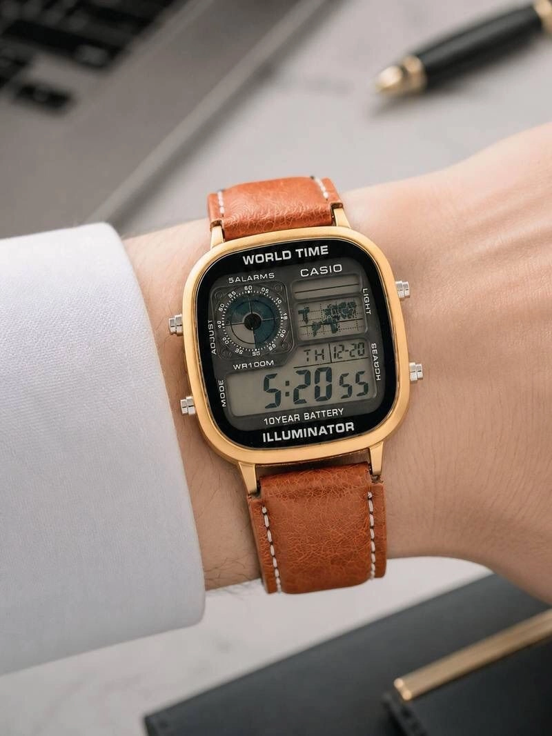 Casio Vintage Analog Digital Watch For Men 3