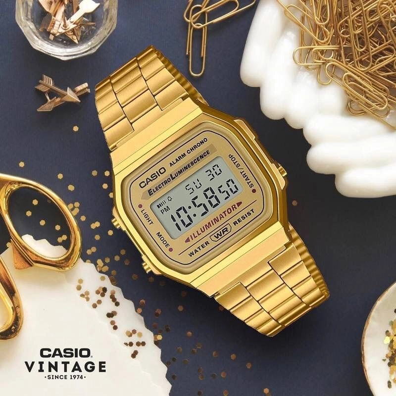 Casio Vintage Digital Gold 1