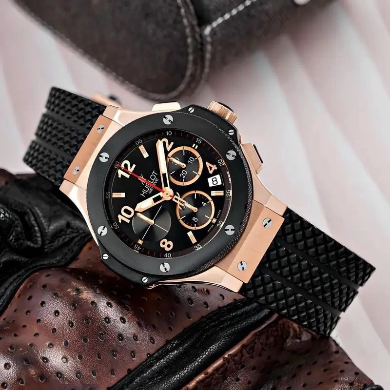 Hublot Big Bang Chronograph Black Multifunction Dial 1