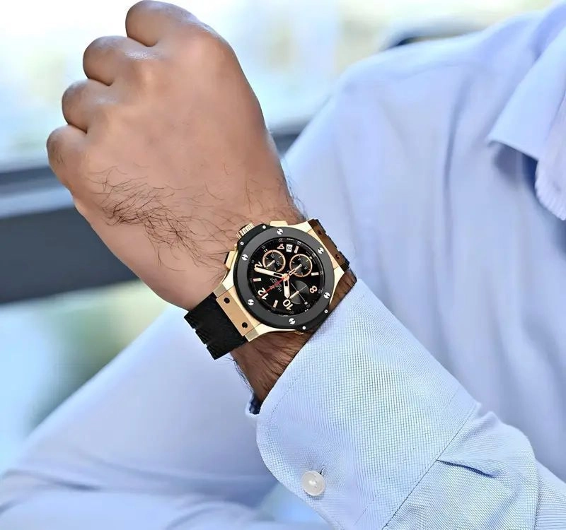 Hublot Big Bang Chronograph Black Multifunction Dial 2