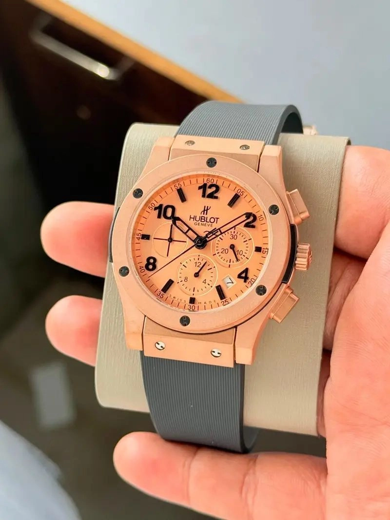 Hublot Big Bang Chronograph Pink Dial 1