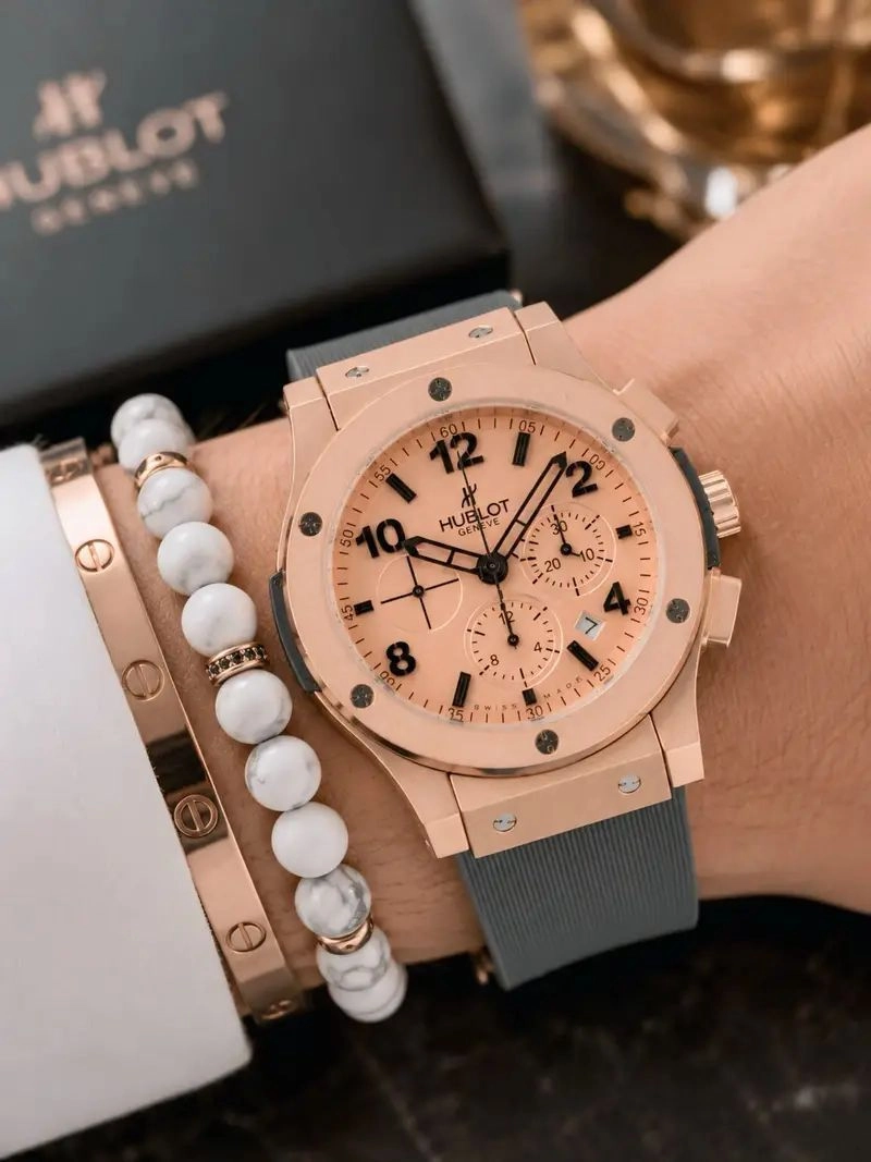 Hublot Big Bang Chronograph Pink Dial 2