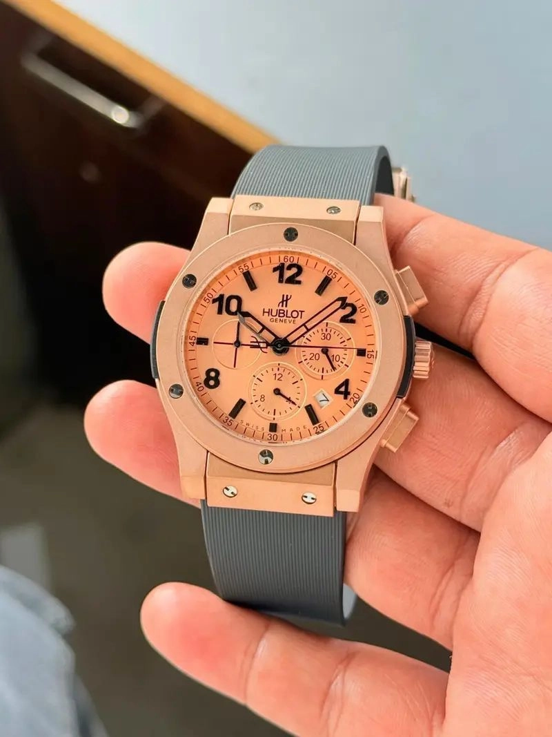 Hublot Big Bang Chronograph Pink Dial 4